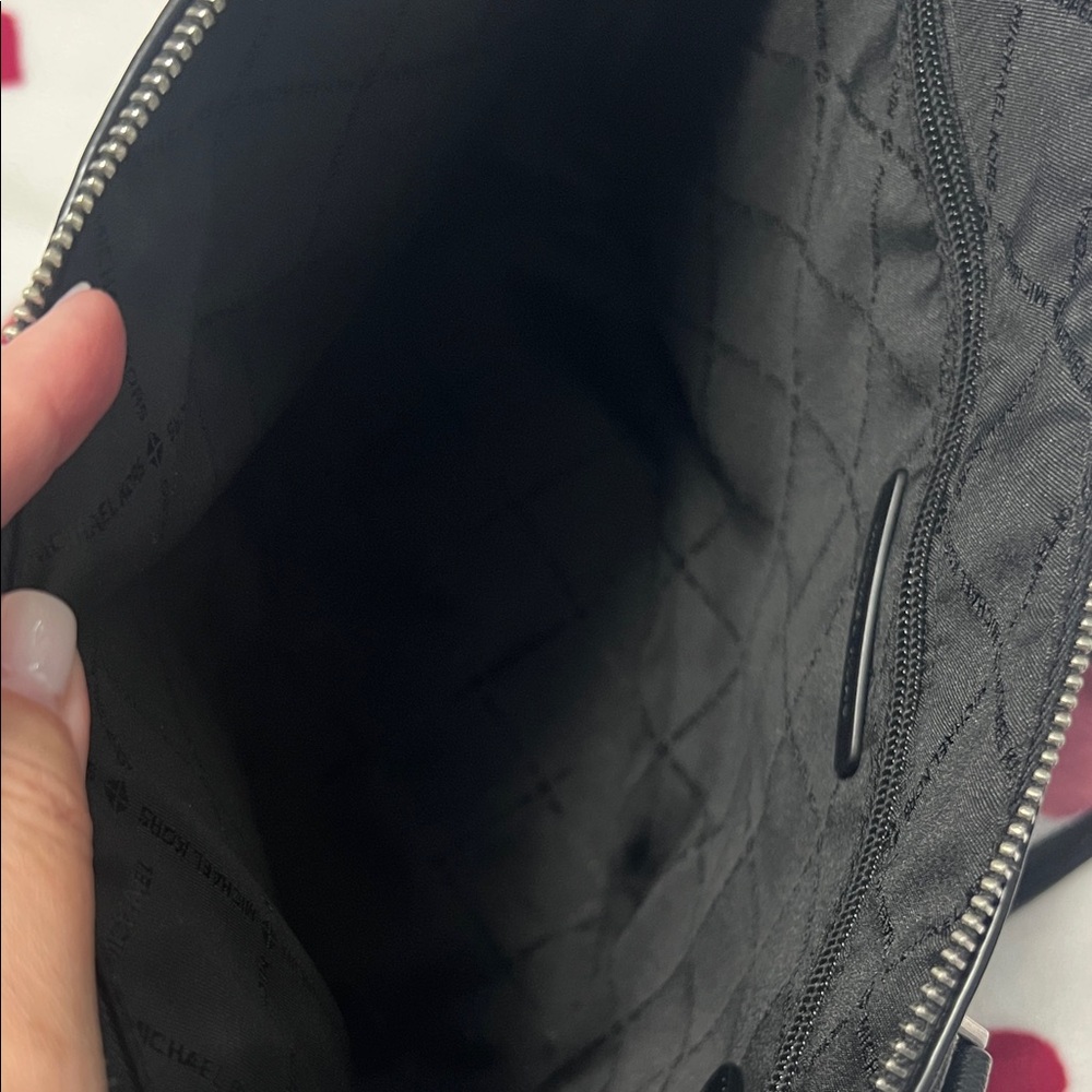 Michael Kors Black and Gray Signature Tote - Picture 4 of 4